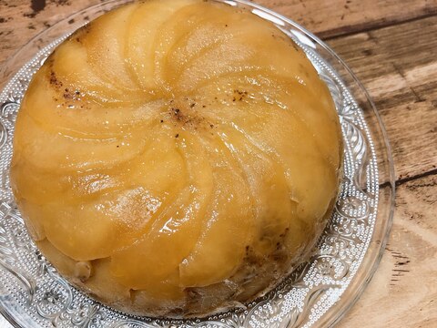 《炊飯器》タルトタタン風 りんごケーキ